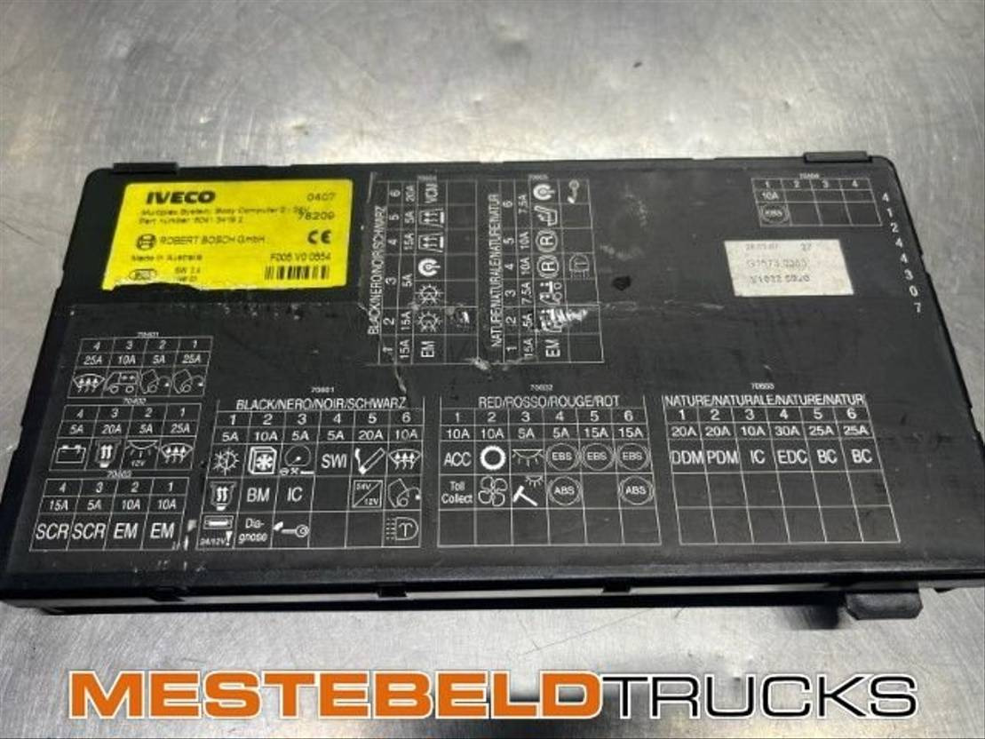 Iveco Multiplex bodycomputer - Электрическая система для Грузовиков: фото 1 Iveco Multiplex bodycomputer - Электрическая система для Грузовиков: фото 1