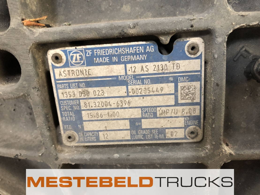 MAN Versnellingsbak 12 AS 2130 TD - Коробка передач и запчасти для Грузовиков: фото 5 MAN Versnellingsbak 12 AS 2130 TD - Коробка передач и запчасти для Грузовиков: фото 5