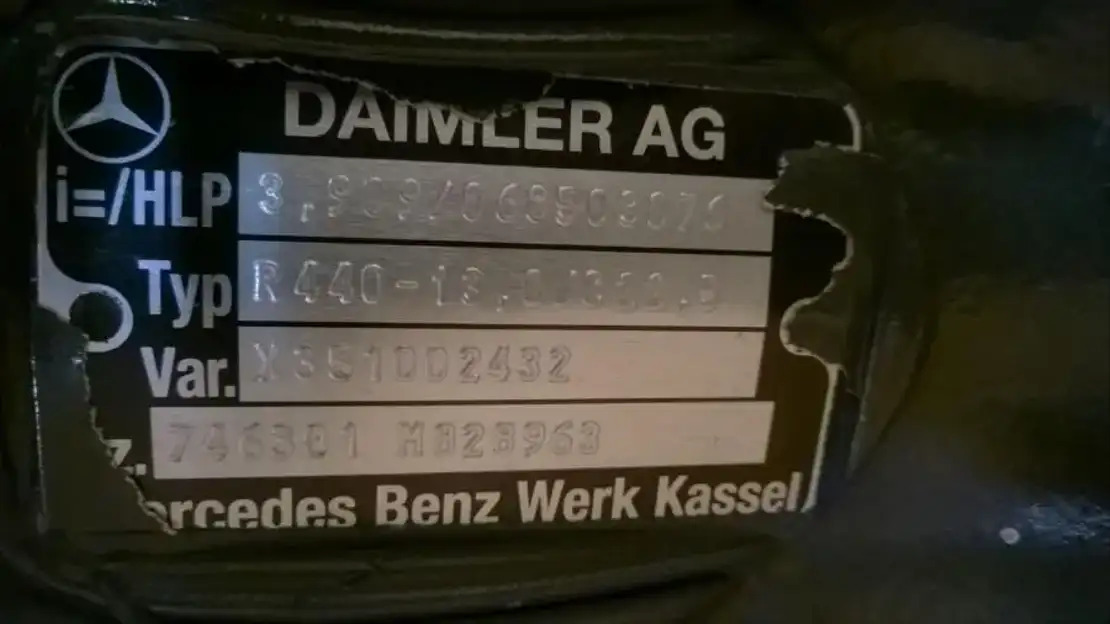 Mercedes-Benz Differentieel - Задняя ось для Грузовиков: фото 2 Mercedes-Benz Differentieel - Задняя ось для Грузовиков: фото 2