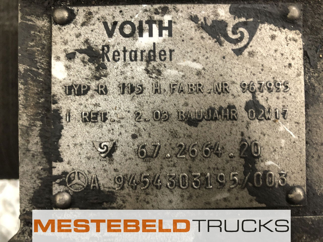 Mercedes-Benz Retarder Voith R115H - Коробка передач и запчасти для Грузовиков: фото 3 Mercedes-Benz Retarder Voith R115H - Коробка передач и запчасти для Грузовиков: фото 3