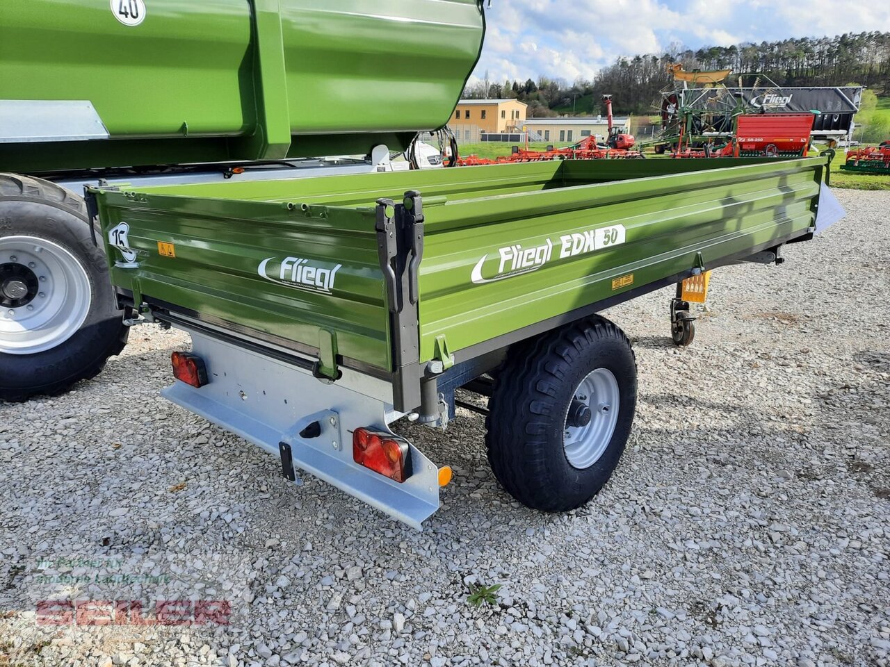 Fliegl EDK 50 FOX - Сельскохозяйственный прицеп-самосвал: фото 3 Fliegl EDK 50 FOX - Сельскохозяйственный прицеп-самосвал: фото 3