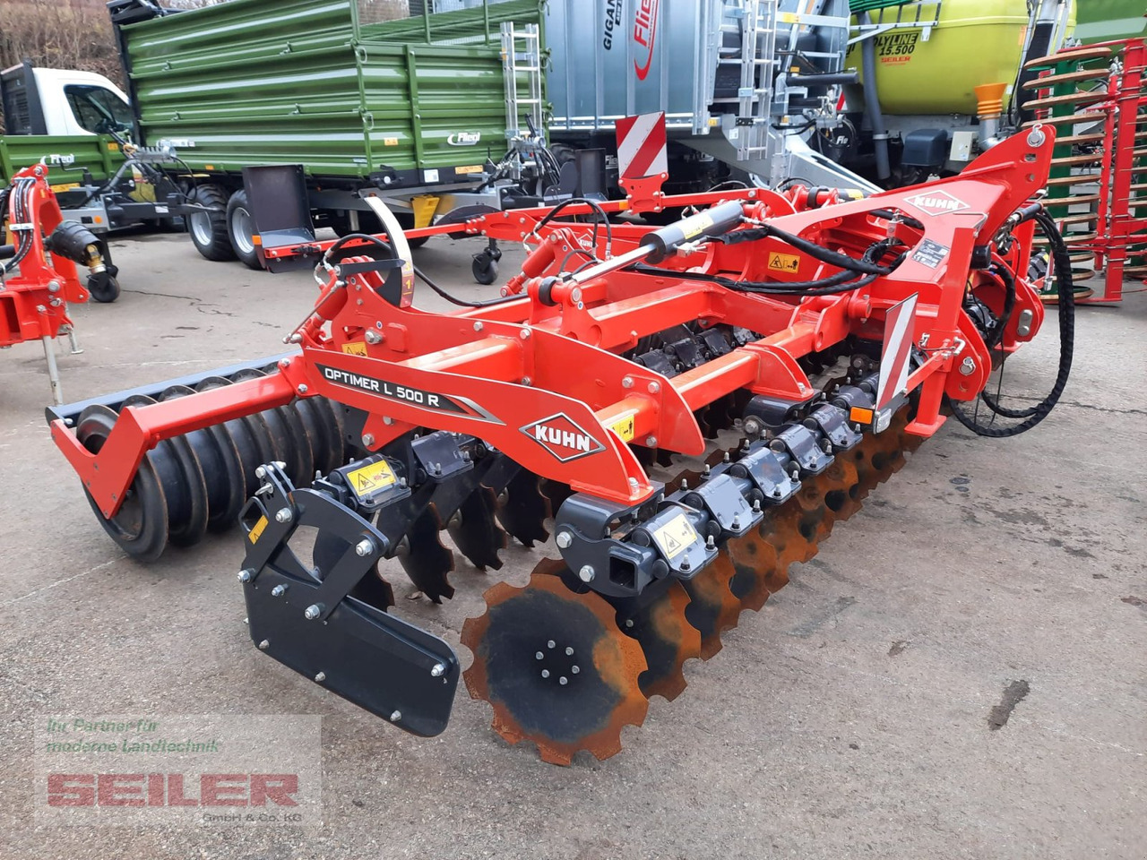 Kuhn Optimer L 500 R T-Liner - Дисковая борона: фото 4 Kuhn Optimer L 500 R T-Liner - Дисковая борона: фото 4