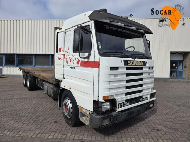 Scania 113 380 8 Tires 6x2 - Грузовик бортовой/ Платформа: фото 1 Scania 113 380 8 Tires 6x2 - Грузовик бортовой/ Платформа: фото 1