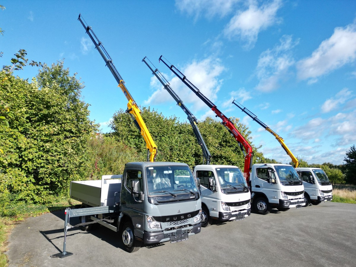 Новый Малотоннажный бортовой грузовик FUSO 3S15 Alu Pritsche 2.80m Ladekran Bohrgerät: фото 15