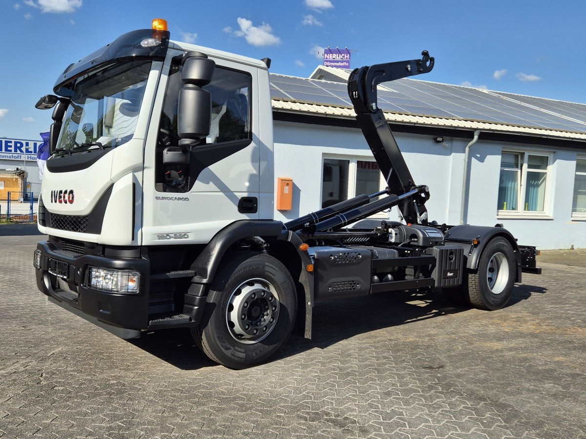 IVECO Euro Cargo 180E32 4x2 Abrollkipper Knick / Tele - Крюковой мультилифт: фото 1 IVECO Euro Cargo 180E32 4x2 Abrollkipper Knick / Tele - Крюковой мультилифт: фото 1