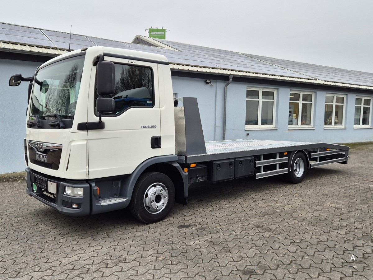 MAN TGL 8.190 BL Autotransporter 76tkm! AHK 3.5T - Автовоз, Коммерческий автомобиль: фото 1 MAN TGL 8.190 BL Autotransporter 76tkm! AHK 3.5T - Автовоз, Коммерческий автомобиль: фото 1