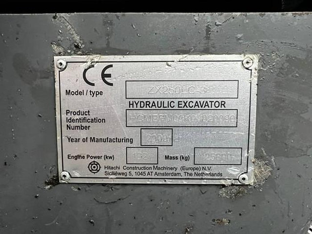 Экскаватор Hitachi ZX250LC-3 - ZX 250 LC - ZX250: фото 16 Экскаватор Hitachi ZX250LC-3 - ZX 250 LC - ZX250: фото 16