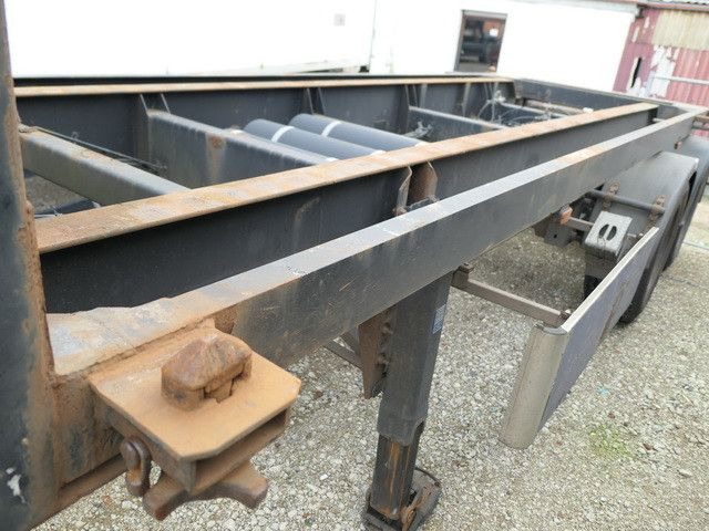 Fischer NWK26, Kippchassis, 20 Fuß Container,BPW - Полуприцеп-контейнеровоз/ Сменный кузов: фото 5 Fischer NWK26, Kippchassis, 20 Fuß Container,BPW - Полуприцеп-контейнеровоз/ Сменный кузов: фото 5