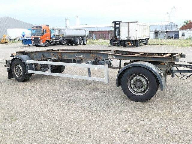 Huffermann HSA 18.70, Container, Schlitten, SAF, Luftfed. - Прицеп-контейнеровоз/ Сменный кузов: фото 4 Huffermann HSA 18.70, Container, Schlitten, SAF, Luftfed. - Прицеп-контейнеровоз/ Сменный кузов: фото 4