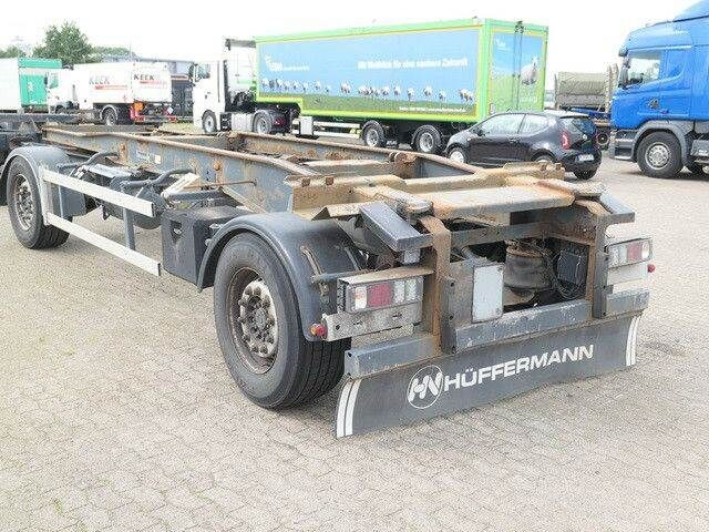 Huffermann HSA 18.70, Container, Schlitten, SAF, Luftfed. - Прицеп-контейнеровоз/ Сменный кузов: фото 2 Huffermann HSA 18.70, Container, Schlitten, SAF, Luftfed. - Прицеп-контейнеровоз/ Сменный кузов: фото 2