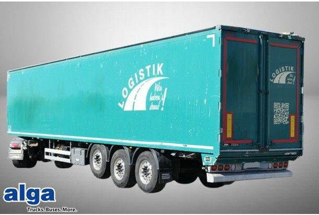 Knapen Trailers K 200, 84m³, 7mm XD Boden, 2x Liftachse, SAF - Полуприцеп-фургон: фото 1 Knapen Trailers K 200, 84m³, 7mm XD Boden, 2x Liftachse, SAF - Полуприцеп-фургон: фото 1