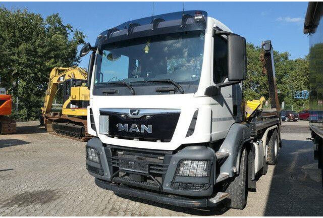 MAN 26.460 TGS 6x2, Hiab FTR18, Funk, Vorlauflenk,AC - Тросовый мультилифт: фото 2 MAN 26.460 TGS 6x2, Hiab FTR18, Funk, Vorlauflenk,AC - Тросовый мультилифт: фото 2