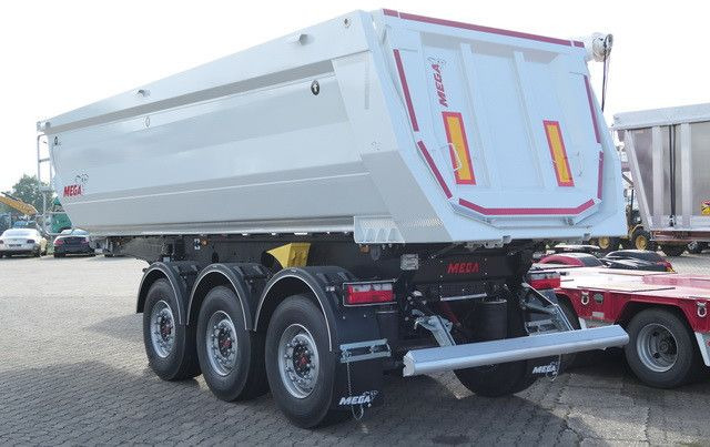 Самосвальный полуприцеп MEGA MNW, Stahl, 25m³, Luft-Lift, anliegende Klappe: фото 6