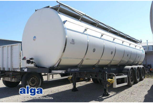 Menci SA 105, Lebensmittel, 32m³, Iso, Spülleitung - Полуприцеп-цистерна: фото 1 Menci SA 105, Lebensmittel, 32m³, Iso, Spülleitung - Полуприцеп-цистерна: фото 1