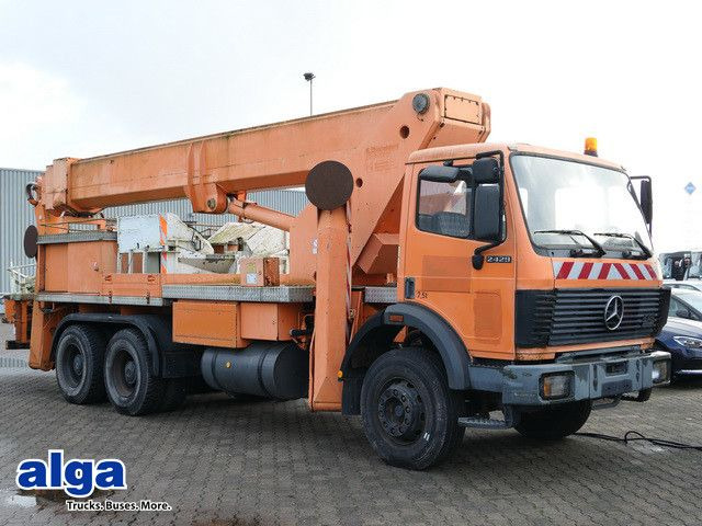Mercedes-Benz, 2429 6X4, Ruthmann MT 325, 27,4 m - Грузовик с подъемником: фото 1 Mercedes-Benz, 2429 6X4, Ruthmann MT 325, 27,4 m - Грузовик с подъемником: фото 1