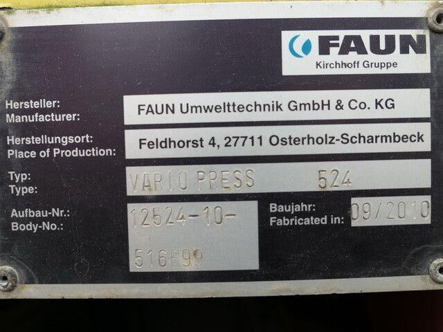 Мусоровоз Mercedes-Benz 2533 L Axor 6x2,Faun,Variopress,Zöller-Schüttung: фото 6 Мусоровоз Mercedes-Benz 2533 L Axor 6x2,Faun,Variopress,Zöller-Schüttung: фото 6
