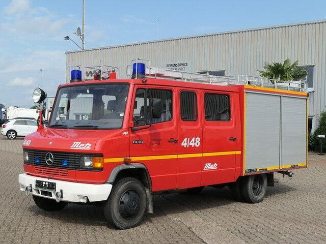 Mercedes-Benz 814 D/Feuerwehr/Metz/Wassertank/Pumpe - Пожарная машина: фото 4 Mercedes-Benz 814 D/Feuerwehr/Metz/Wassertank/Pumpe - Пожарная машина: фото 4