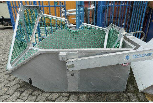 Böcker Alu-Kippmulde, 500kg Tragfähigkeit - Навесное оборудование: фото 2 Böcker Alu-Kippmulde, 500kg Tragfähigkeit - Навесное оборудование: фото 2