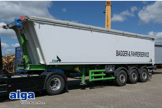 Stas S300CX, Alu, 46m³, Cramaro, SAF, Luft-Lift - Самосвальный полуприцеп: фото 1 Stas S300CX, Alu, 46m³, Cramaro, SAF, Luft-Lift - Самосвальный полуприцеп: фото 1