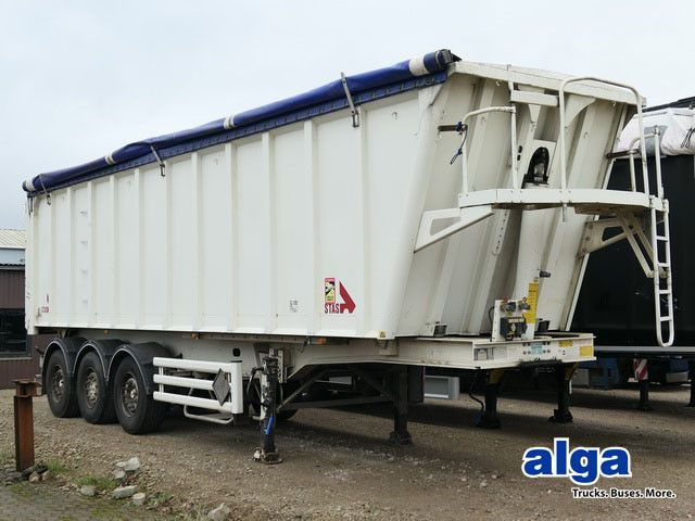 Stas S339CX, Alu, 50m³, Kombitür,Getreide,Alu-Chassis - Самосвальный полуприцеп: фото 1 Stas S339CX, Alu, 50m³, Kombitür,Getreide,Alu-Chassis - Самосвальный полуприцеп: фото 1