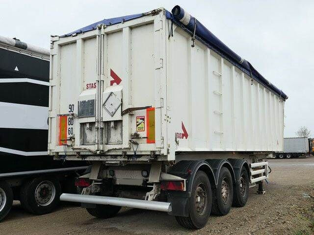 Stas S339CX, Alu, 50m³, Kombitür,Getreide,Alu-Chassis - Самосвальный полуприцеп: фото 5 Stas S339CX, Alu, 50m³, Kombitür,Getreide,Alu-Chassis - Самосвальный полуприцеп: фото 5