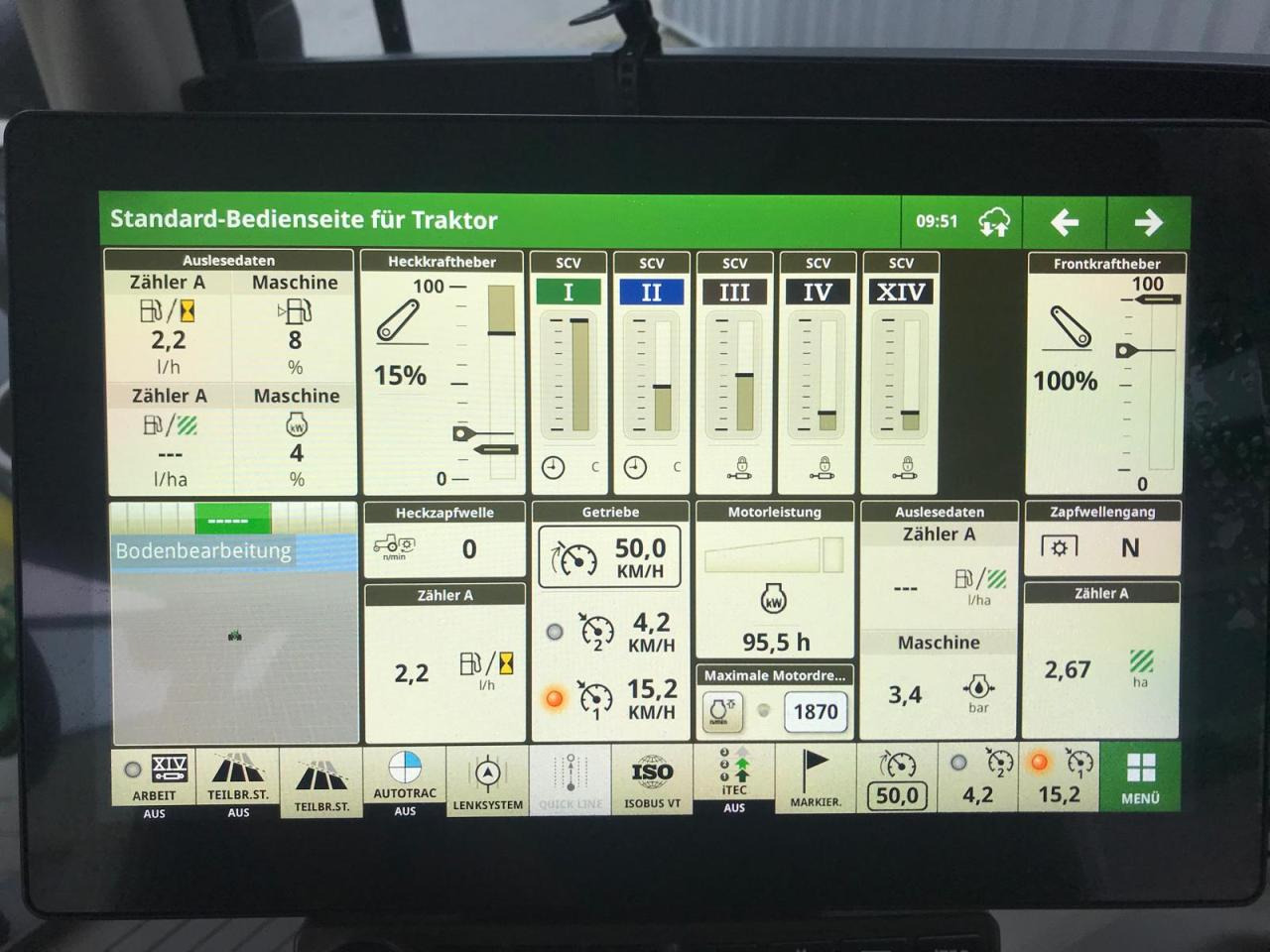 Трактор John Deere 6R 130: фото 11