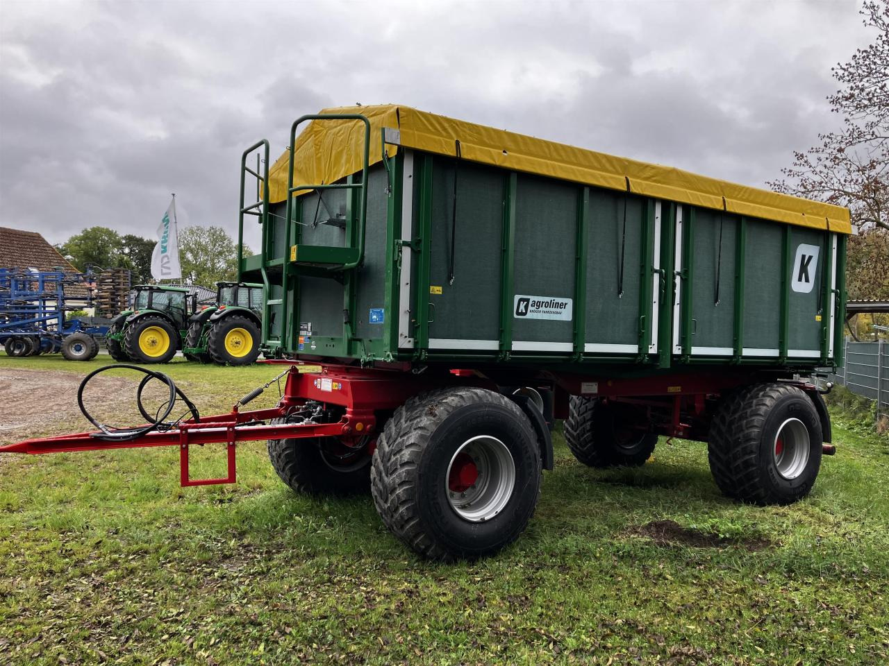 Kröger HKD 302 - Самосвальный прицеп: фото 1 Kröger HKD 302 - Самосвальный прицеп: фото 1