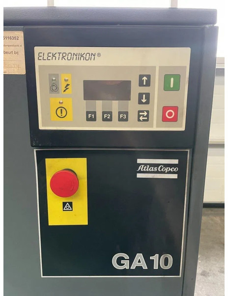 Atlas-Copco GA10 - 11 kW elektrische schroefcompressor - Воздушный компрессор: фото 5 Atlas-Copco GA10 - 11 kW elektrische schroefcompressor - Воздушный компрессор: фото 5