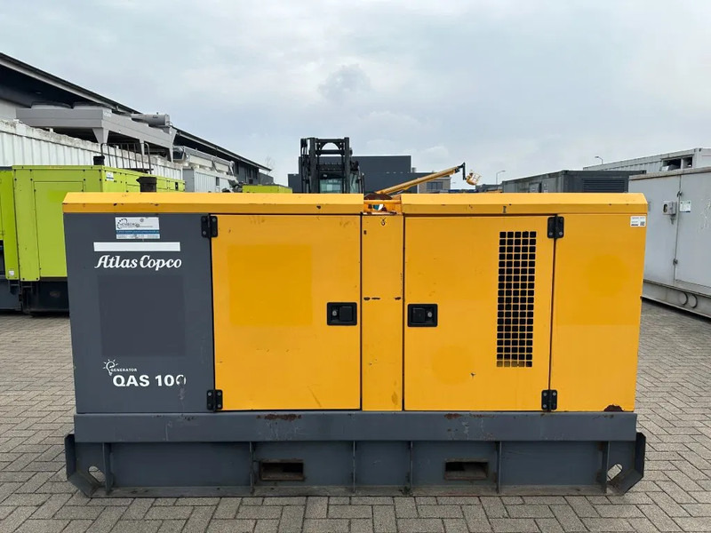 Электрогенератор Atlas-Copco QAS 100 Perkins Leroy Somer 100 kVA Silent Rental generatorset: фото 7