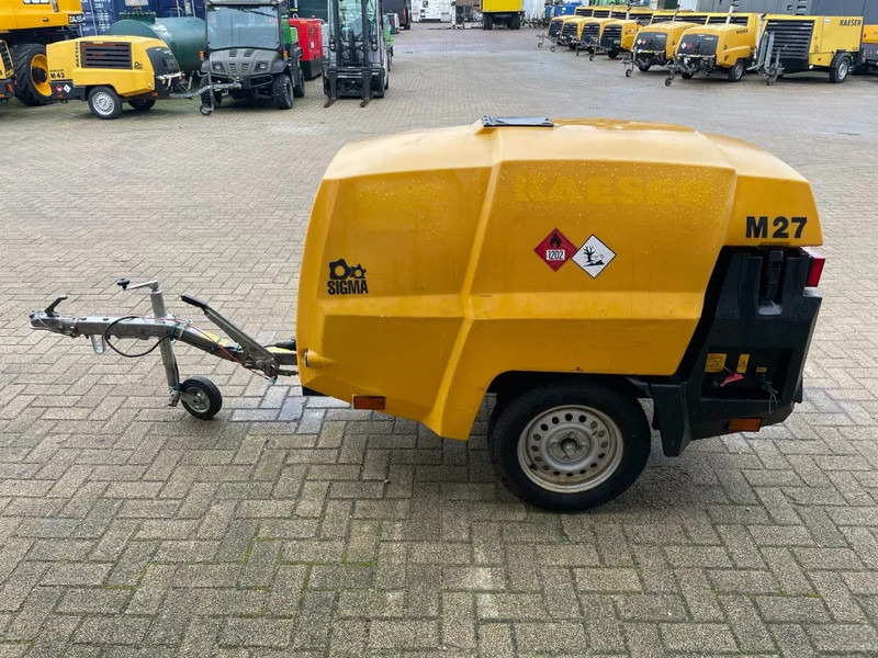 Воздушный компрессор Kaeser M27 Kubota 2,7 m3 / min 7 Bar 18 kW Mobiele Silent Diesel Compressor: фото 10
