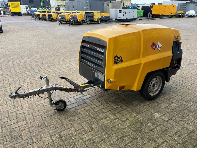 Воздушный компрессор Kaeser M27 Kubota 2,7 m3 / min 7 Bar 18 kW Mobiele Silent Diesel Compressor: фото 12