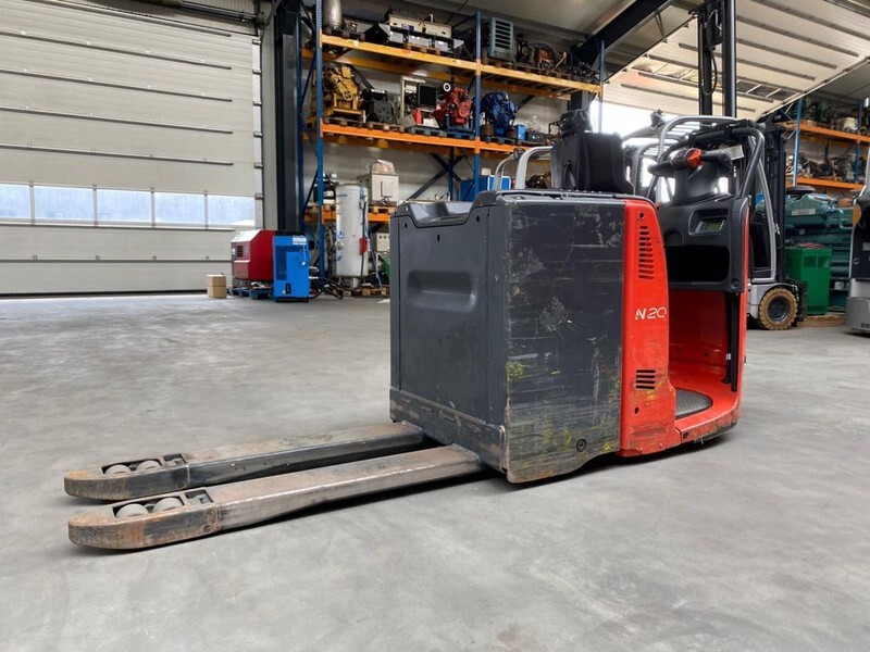 Linde N20 2 ton Elektrische Orderpicker Meerijder Palletwagen - Тележка: фото 4 Linde N20 2 ton Elektrische Orderpicker Meerijder Palletwagen - Тележка: фото 4