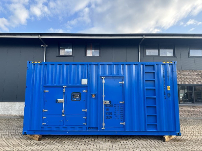 Mitsubishi S12H-PTA Leroy Somer 1100 kVA Supersilent generatorset in 20 ft container New ! - Электрогенератор: фото 1 Mitsubishi S12H-PTA Leroy Somer 1100 kVA Supersilent generatorset in 20 ft container New ! - Электрогенератор: фото 1