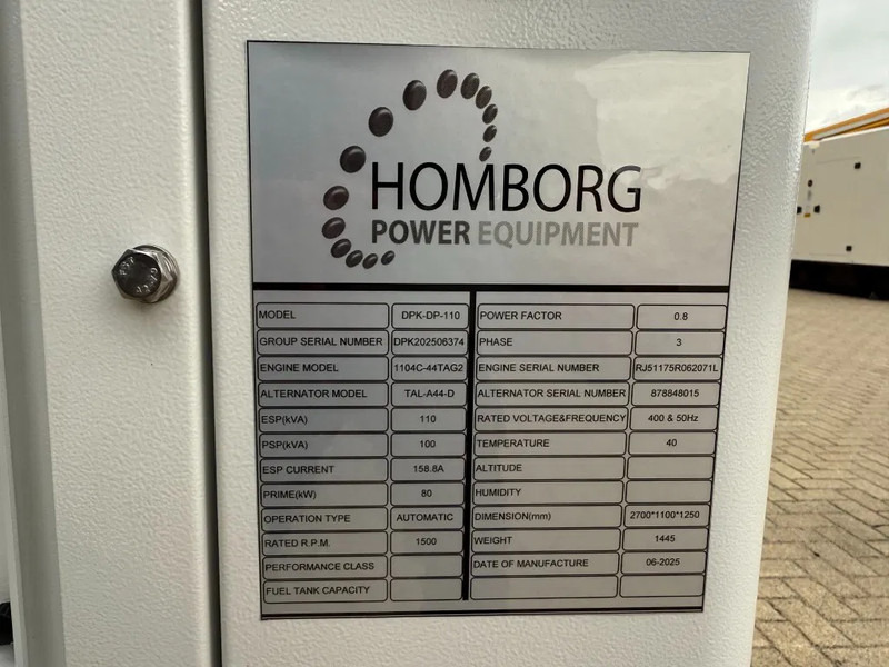 Perkins 1104C-44TAG2 Leroy Somer 110 kVA Silent noodstroom generatorset New ! - Электрогенератор: фото 3 Perkins 1104C-44TAG2 Leroy Somer 110 kVA Silent noodstroom generatorset New ! - Электрогенератор: фото 3