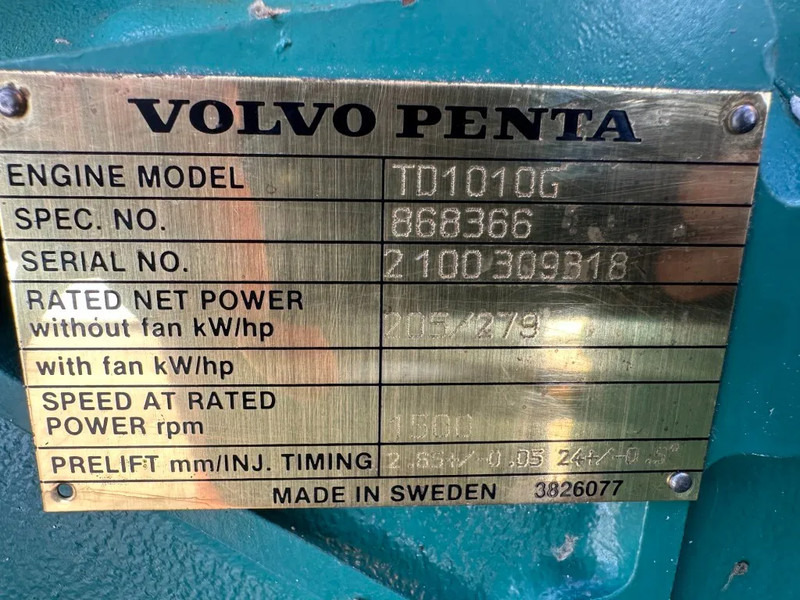 SDMO Volvo TD1010G Leroy Somer 200 kVA noodstroom generatorset as New ! 693 hours - Электрогенератор: фото 3 SDMO Volvo TD1010G Leroy Somer 200 kVA noodstroom generatorset as New ! 693 hours - Электрогенератор: фото 3
