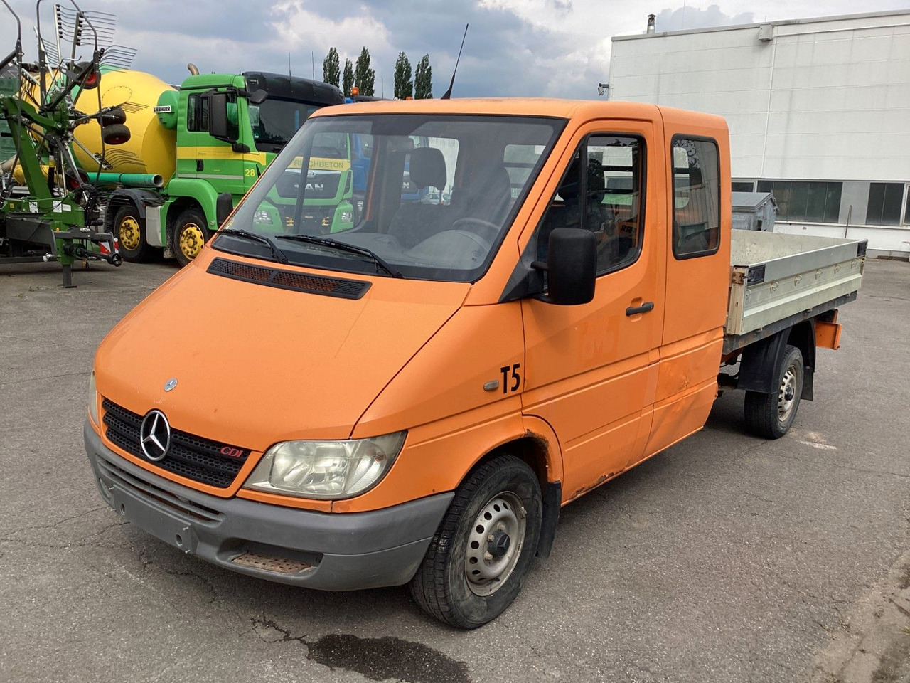 Mercedes-Benz Sprinter Pritsche Doka 211 CDI - Малотоннажный бортовой грузовик, Грузопассажирский фургон: фото 1 Mercedes-Benz Sprinter Pritsche Doka 211 CDI - Малотоннажный бортовой грузовик, Грузопассажирский фургон: фото 1