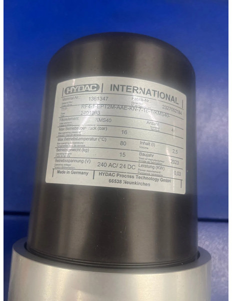 Hydac autofilt RF4 - Запчасти: фото 3 Hydac autofilt RF4 - Запчасти: фото 3