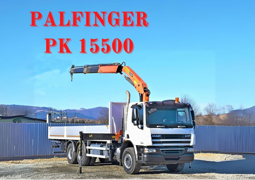 DAF CF 75.360 Pritsche 7,95 m + KRAN / FUNK * 6x4 DAF CF 75.360 Pritsche 7,95 m + KRAN / FUNK * 6x4 - Автоманипулятор, Грузовик бортовой/ Платформа: фото 1 DAF CF 75.360 Pritsche 7,95 m + KRAN / FUNK * 6x4 DAF CF 75.360 Pritsche 7,95 m + KRAN / FUNK * 6x4 - Автоманипулятор, Грузовик бортовой/ Платформа: фото 1