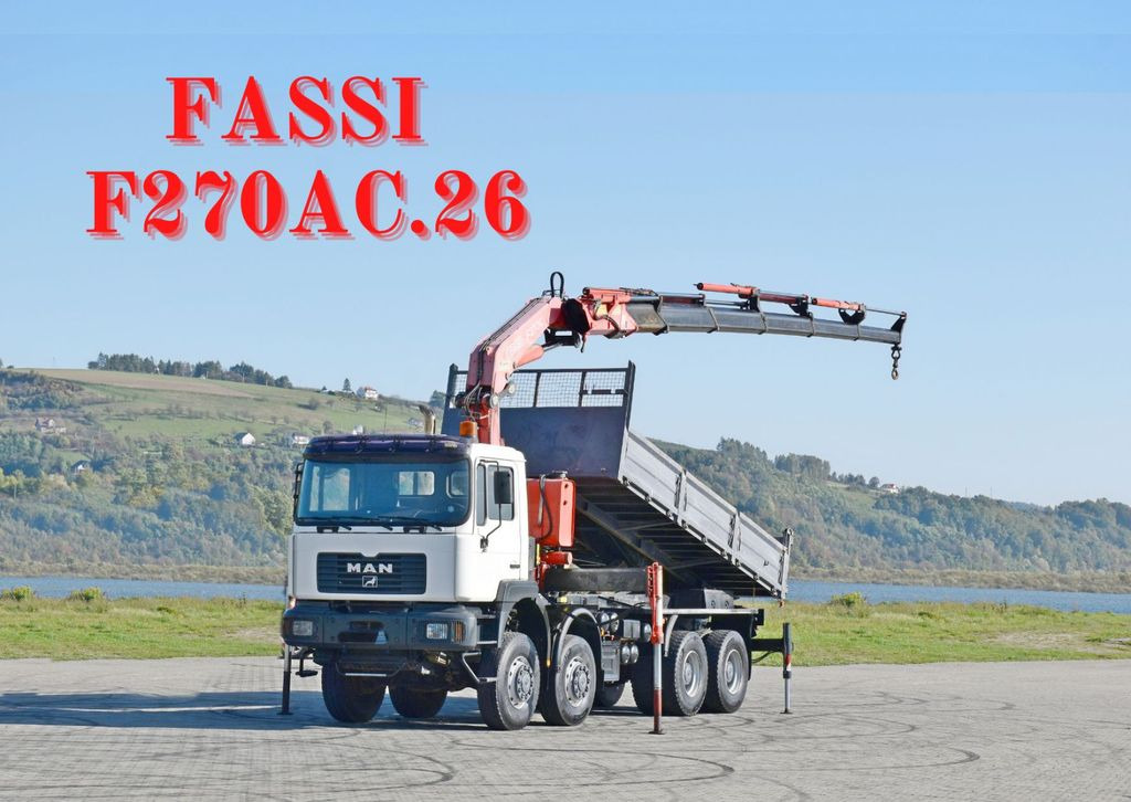 MAN 41.460 * KRAN * 8x8 ! TOPZUSTAND - Автоманипулятор, Самосвал: фото 1 MAN 41.460 * KRAN * 8x8 ! TOPZUSTAND - Автоманипулятор, Самосвал: фото 1