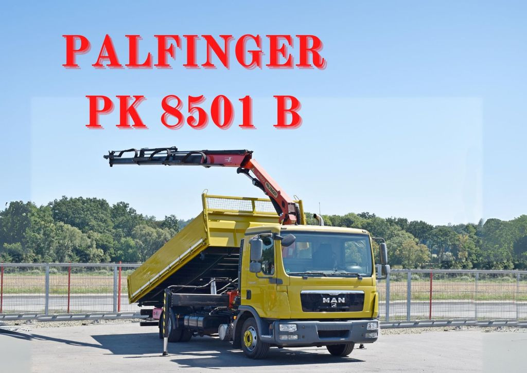 MAN TGL 12.220 Kipper 5,05 m + PK 8501 B *TOPZUSTAND - Самосвал, Автоманипулятор: фото 1 MAN TGL 12.220 Kipper 5,05 m + PK 8501 B *TOPZUSTAND - Самосвал, Автоманипулятор: фото 1
