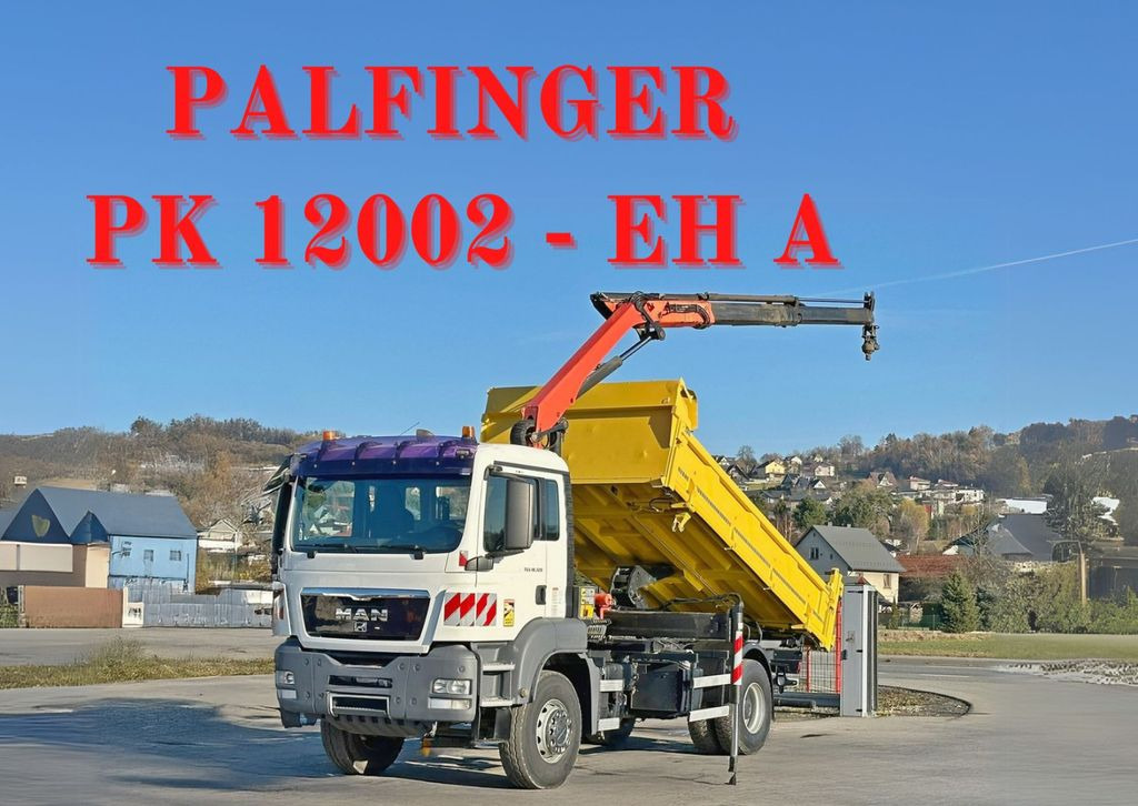 MAN TGS 18.320 * PK 12002 - EH A + FUNK * TOPZUSTAND - Автоманипулятор, Самосвал: фото 1 MAN TGS 18.320 * PK 12002 - EH A + FUNK * TOPZUSTAND - Автоманипулятор, Самосвал: фото 1