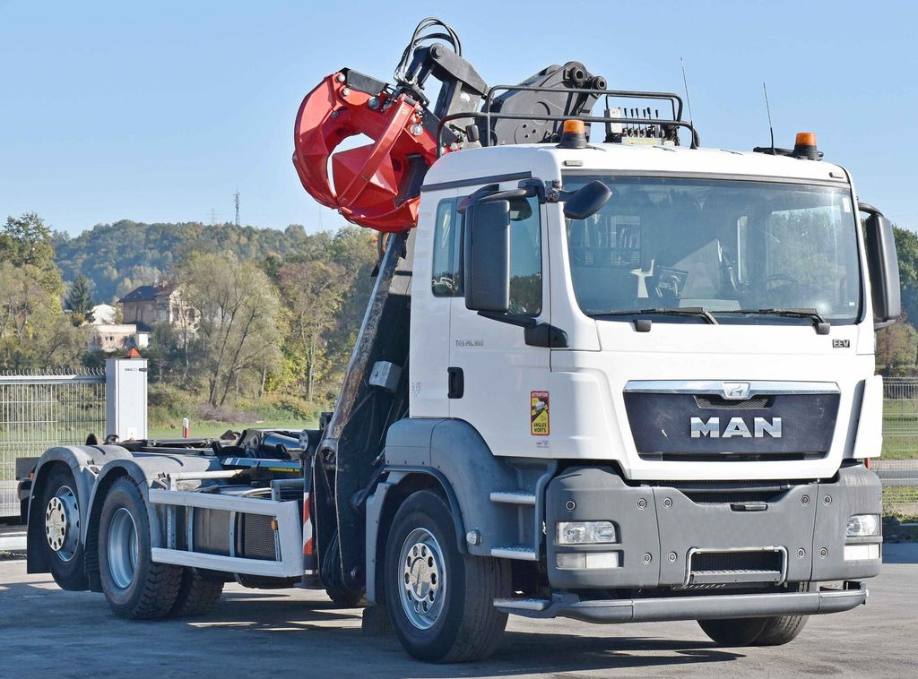 MAN TGS 26.360 Abrollkipper* KESLA 2114 Z * TOP - Крюковой мультилифт, Автоманипулятор: фото 3 MAN TGS 26.360 Abrollkipper* KESLA 2114 Z * TOP - Крюковой мультилифт, Автоманипулятор: фото 3