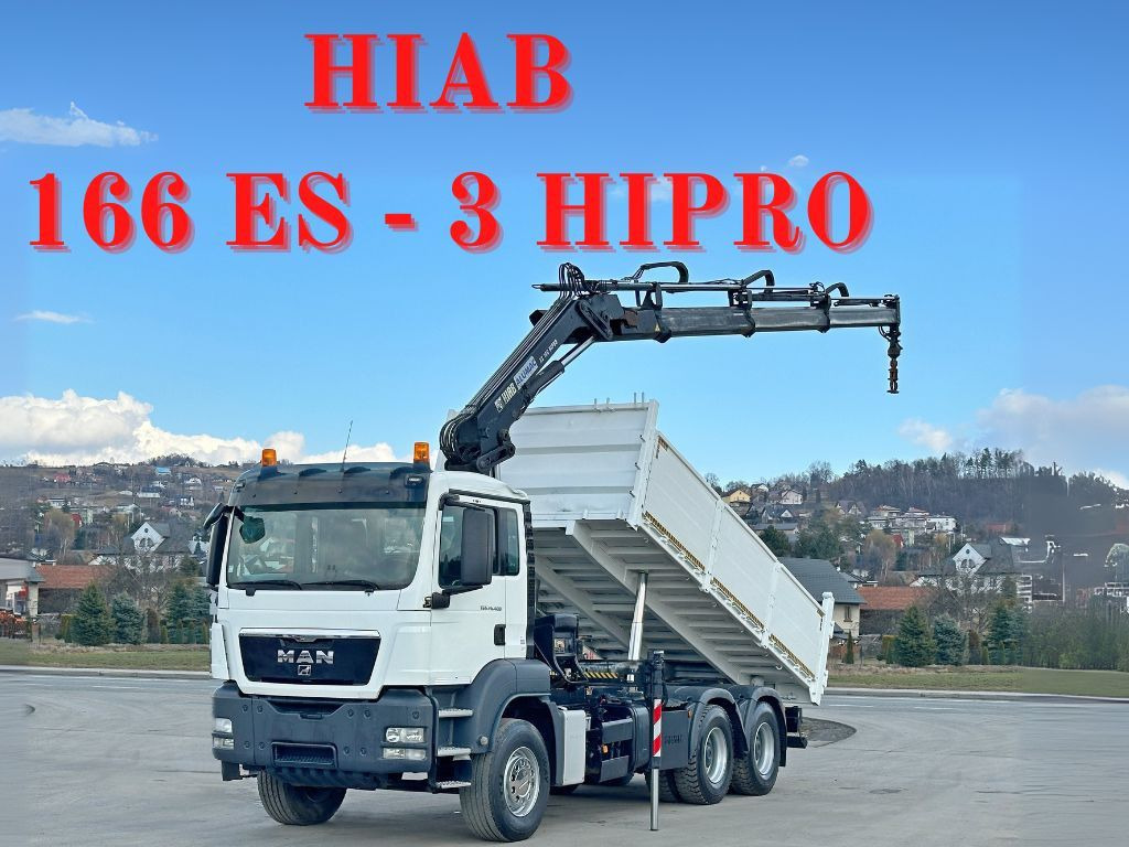 MAN TGS 26.400 * HIAB 166 ES - 3 HIPRO + FUNK * 6x4 MAN TGS 26.400 * HIAB 166 ES - 3 HIPRO + FUNK * 6x4 - Самосвал, Автоманипулятор: фото 1 MAN TGS 26.400 * HIAB 166 ES - 3 HIPRO + FUNK * 6x4 MAN TGS 26.400 * HIAB 166 ES - 3 HIPRO + FUNK * 6x4 - Самосвал, Автоманипулятор: фото 1