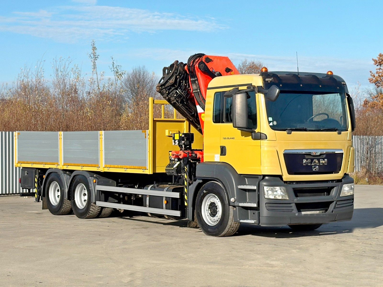 MAN TGS 28.440 Pritsche 6,55* PALFINGER PK 4502 - Автоманипулятор: фото 3 MAN TGS 28.440 Pritsche 6,55* PALFINGER PK 4502 - Автоманипулятор: фото 3