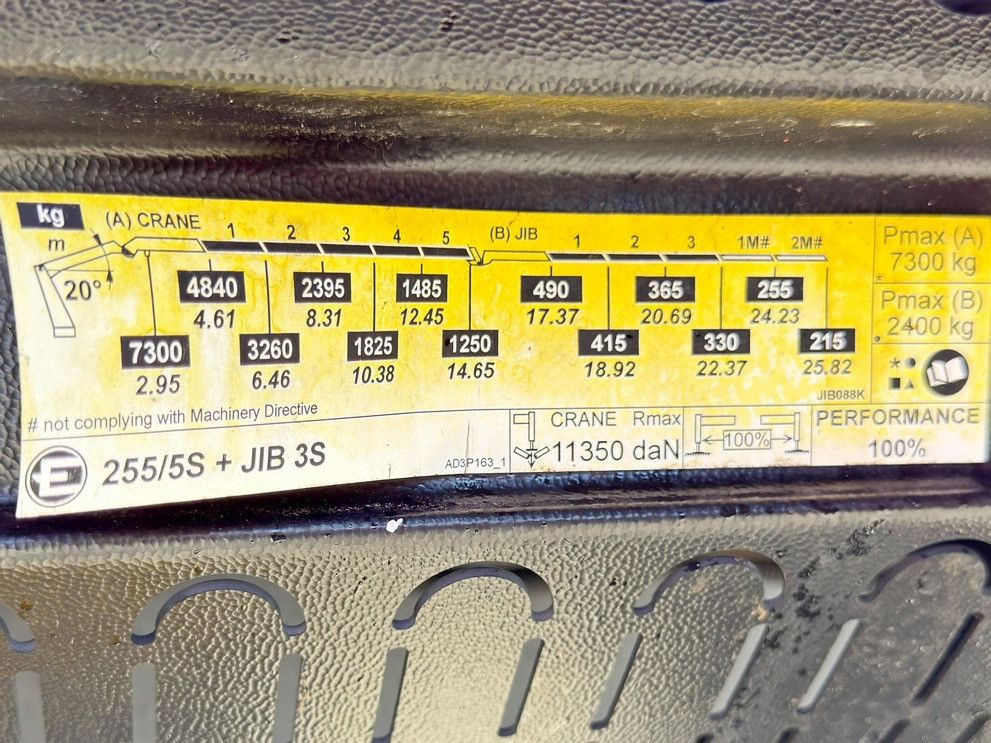 Автоманипулятор MAN TGS 28.480 * EFFER 255/5S + JIB 3S + FUNK * TOP: фото 9 Автоманипулятор MAN TGS 28.480 * EFFER 255/5S + JIB 3S + FUNK * TOP: фото 9