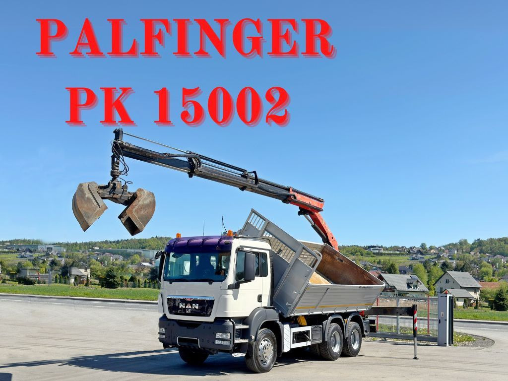 MAN TGS 33.360*KIPPER 4,95 m *PK 15002 * 6x4 - Автоманипулятор: фото 1 MAN TGS 33.360*KIPPER 4,95 m *PK 15002 * 6x4 - Автоманипулятор: фото 1