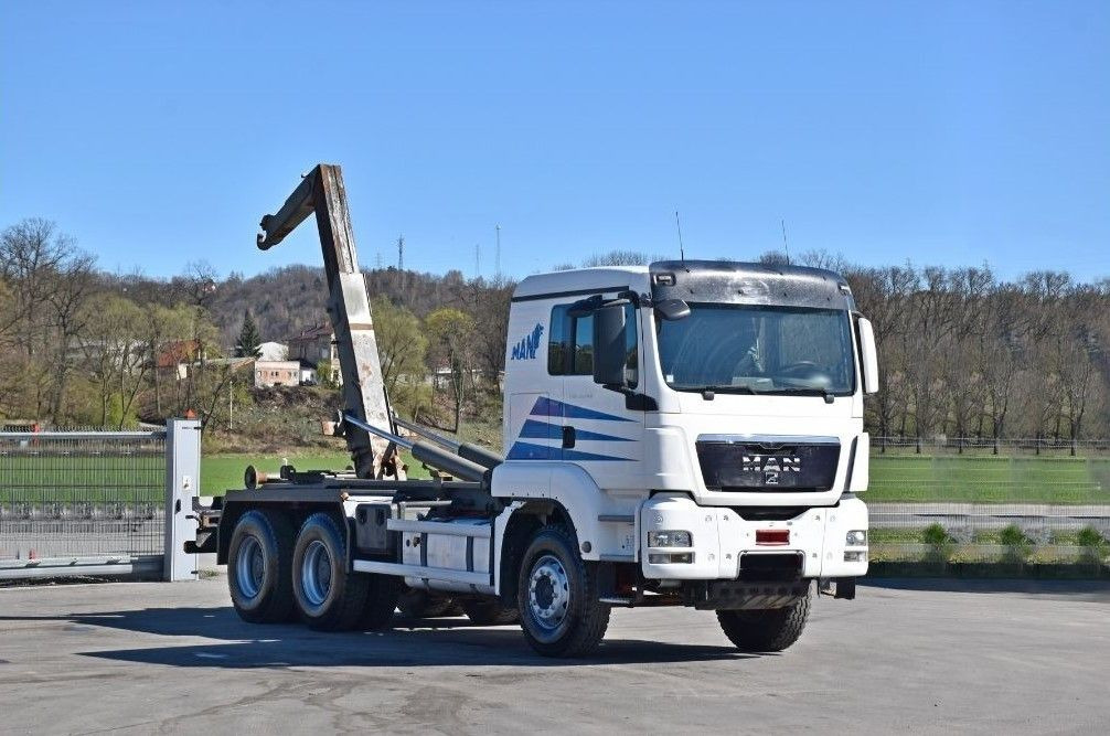 MAN TGS 33.540 Abrollkipper *6x4* Top Zustand! - Крюковой мультилифт: фото 1 MAN TGS 33.540 Abrollkipper *6x4* Top Zustand! - Крюковой мультилифт: фото 1