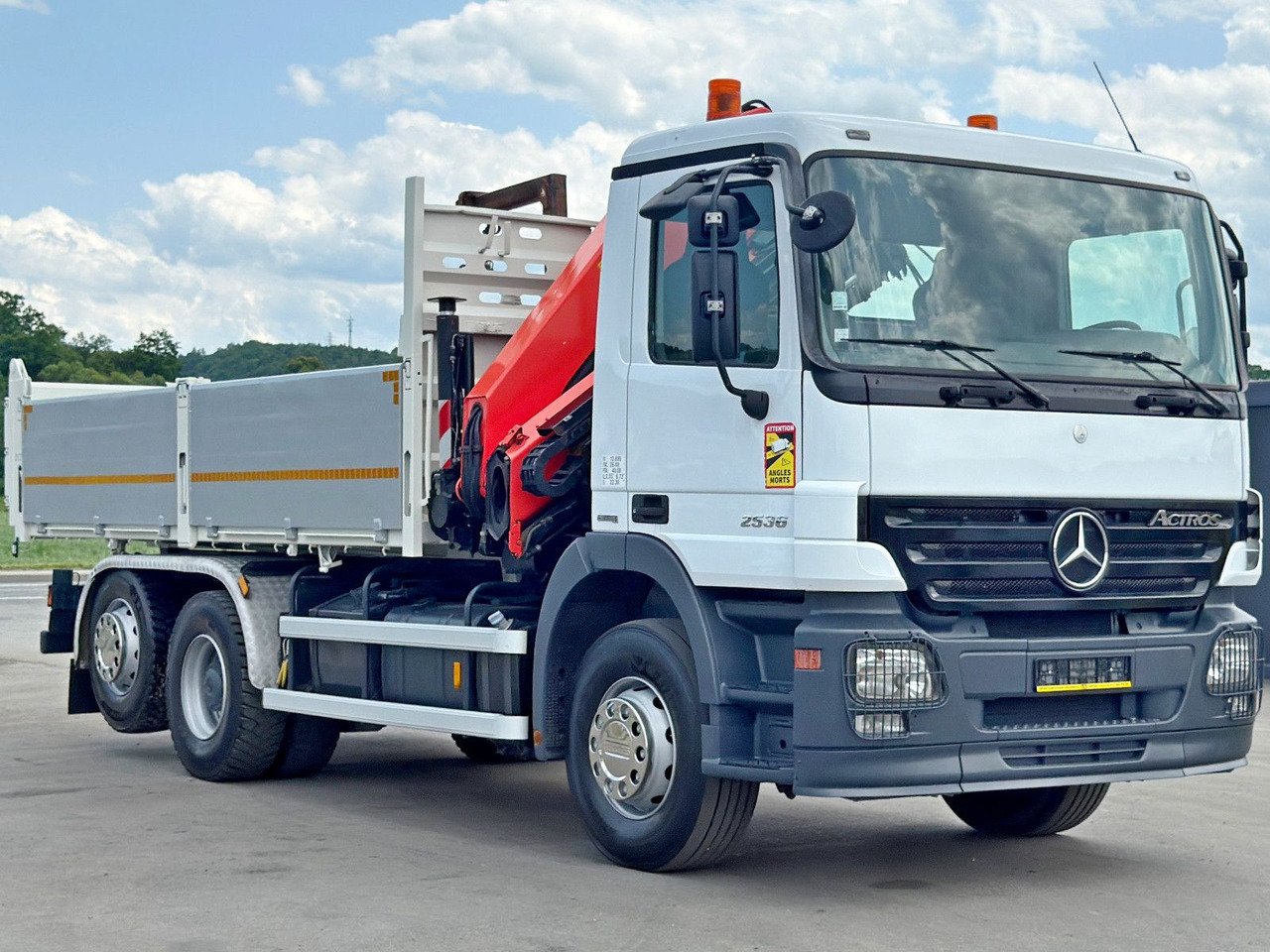 Mercedes-Benz ACTROS 2536* KIPPER 5,30m * PK 15500 + FUNK* TOP - Автоманипулятор: фото 3 Mercedes-Benz ACTROS 2536* KIPPER 5,30m * PK 15500 + FUNK* TOP - Автоманипулятор: фото 3