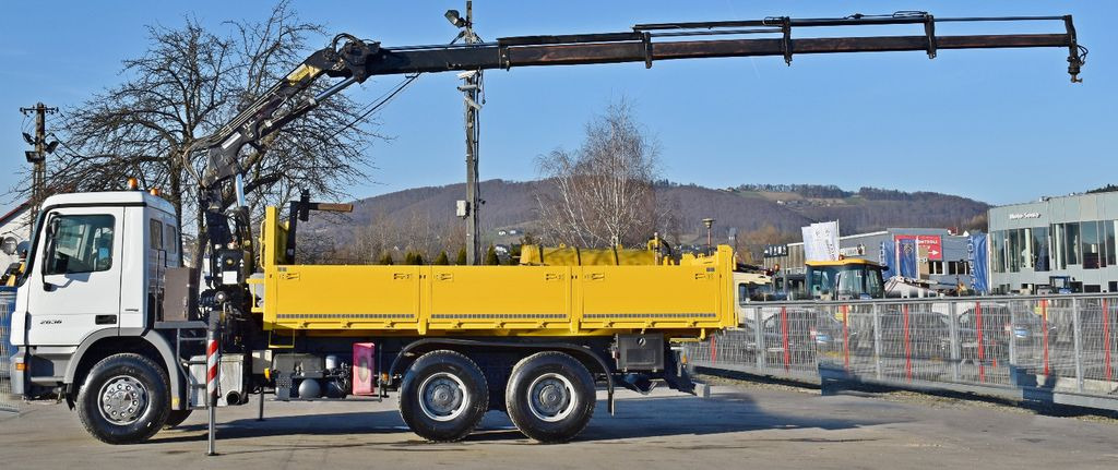 Mercedes-Benz ACTROS 2636 * TEREX 165.2E - A4 + FUNK/6x4 - Автоманипулятор, Самосвал: фото 5 Mercedes-Benz ACTROS 2636 * TEREX 165.2E - A4 + FUNK/6x4 - Автоманипулятор, Самосвал: фото 5