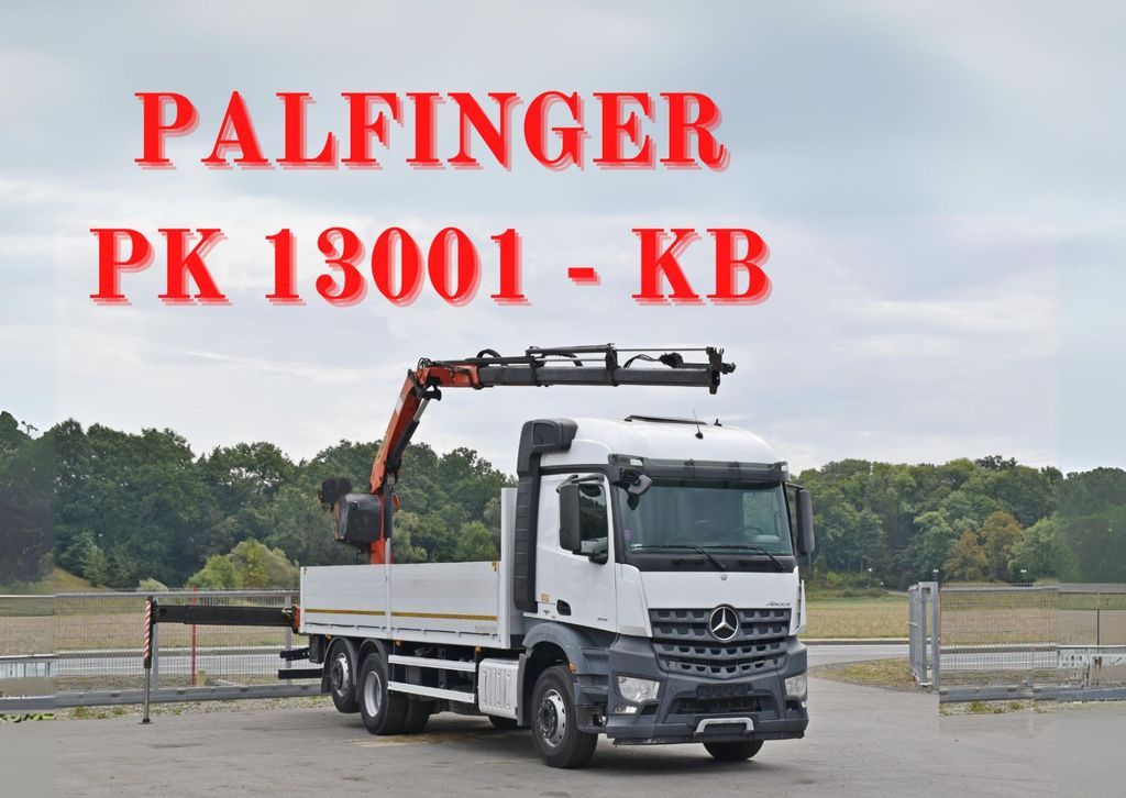 Mercedes-Benz AROCS 2542* PK 13001-K B* TOPZUSTAND - Автоманипулятор, Грузовик бортовой/ Платформа: фото 1 Mercedes-Benz AROCS 2542* PK 13001-K B* TOPZUSTAND - Автоманипулятор, Грузовик бортовой/ Платформа: фото 1